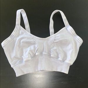 NWOT Free People Gray Sports Bra Size M/L